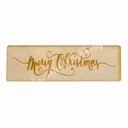 Fatábla, Merry Christmas, kicsi