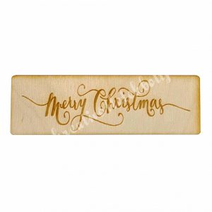 Fatábla, Merry Christmas, kicsi