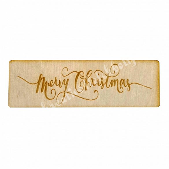 Fatábla, Merry Christmas, kicsi