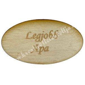 Fatábla ovális, Legjobb Apa