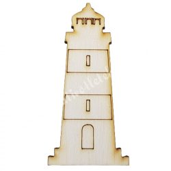Világítótorony fafigura 3,5x7,5 cm
