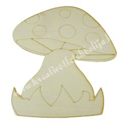 Fafigura, gomba, 26x30 cm