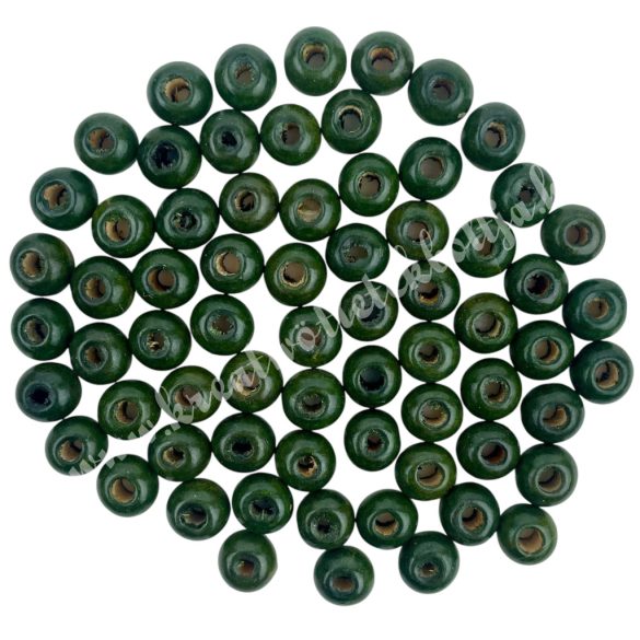 Fagyöngy, sötétzöld, 8x7 mm, 10 gr/csomag