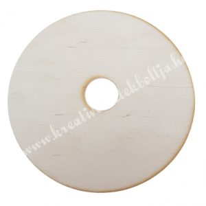 Kerek falap, lyukas, 16,5 cm