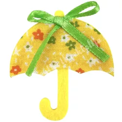 Filc esernyő, 4x4,5 cm