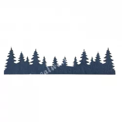 Filc fenyves, szürke, 29x7,5 cm