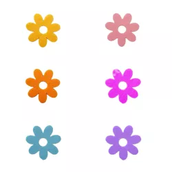 Filc hétszirmú virág