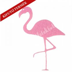 Flamingó filcfigura