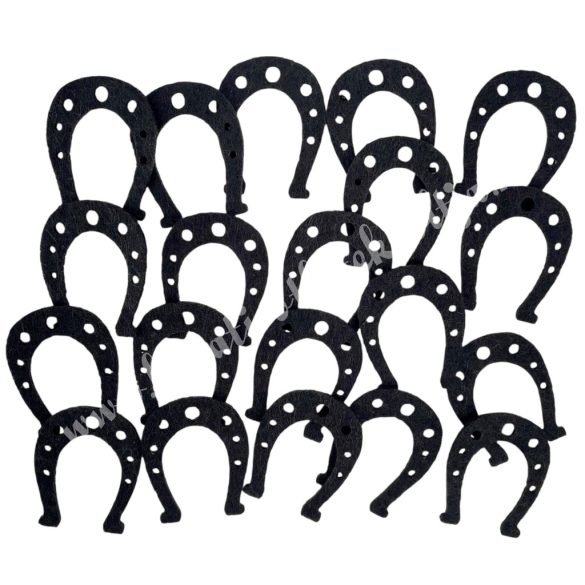 Filc patkó, mini, barna, 20 db/csomag