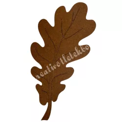 Filc tölgy levél, 16x32 cm