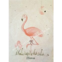 Flamingós rizspapír, 4. A4