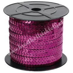 Flitter, padlizsán, 6 mm