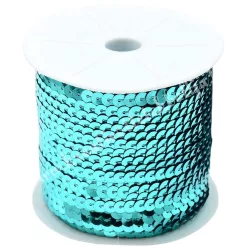 Flitter, türkiz, 6 mm
