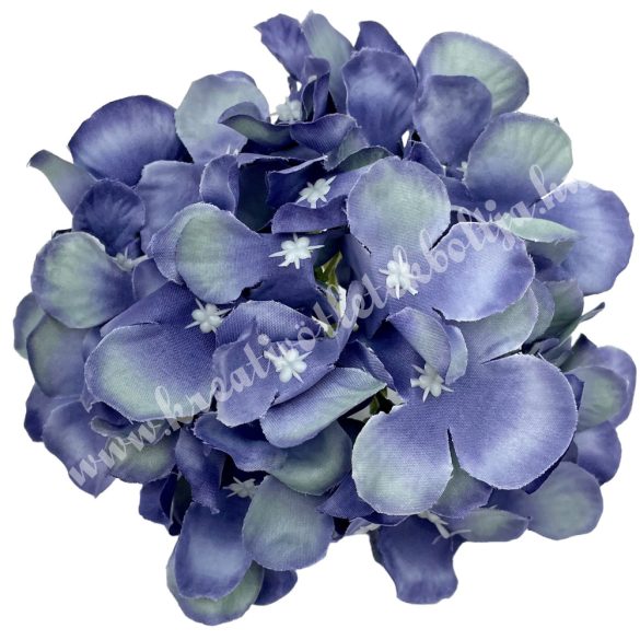 Hortenzia fej, antik lila, 15 cm