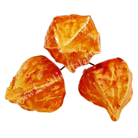 Betűzős gipsz lampionvirág, 3 db/csokor