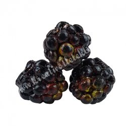 Betűzős gipsz szeder, 3 db/csokor