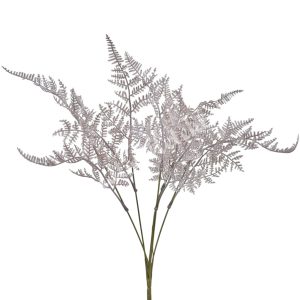 Páfrány csokor, halvány rózsaszín, 40 cm
