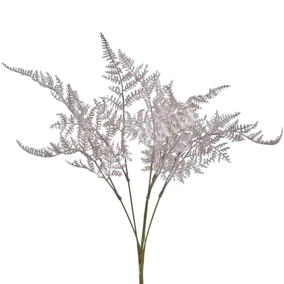 Páfrány csokor, halvány rózsaszín, 40 cm