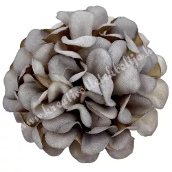 Dália virágfej, antik barna, 4,5 cm