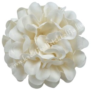 Dália virágfej, törtfehér, 4,5 cm