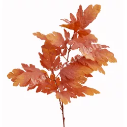 Őszi tölgy ág, narancssárga, 105 cm