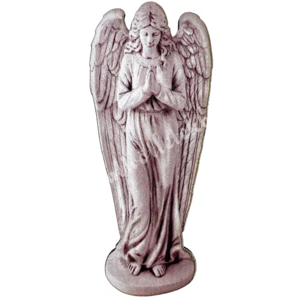 Mdf figura, angyal, 4x10 cm