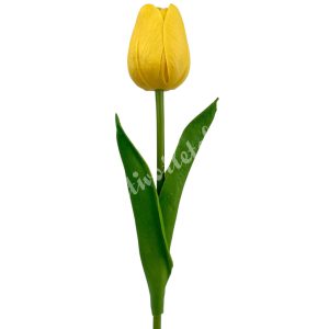 Gumi tulipán, sárga, 33 cm