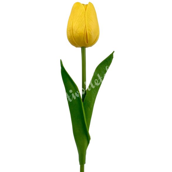 Gumi tulipán, sárga, 33 cm