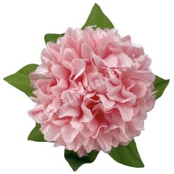 Leveles krizantém virágfej, rózsaszín, 9 cm