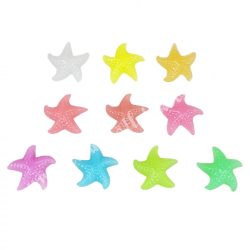 Foszforeszkáló tengeri csillag, kicsi, 10 színben