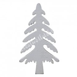 Ragasztható fa fenyő, fehér, 4x7 cm