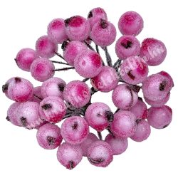   Betűzős hungarocell golyó, rózsaszín, 1,2 cm, kb. 40 db/csokor