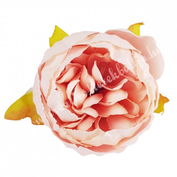 Dekor virágfej, rózsaszín, 5 cm