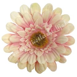 Gerbera virágfej, cirmos rózsaszín, 8 cm