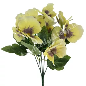 Árvácska csokor, sárga, 29 cm