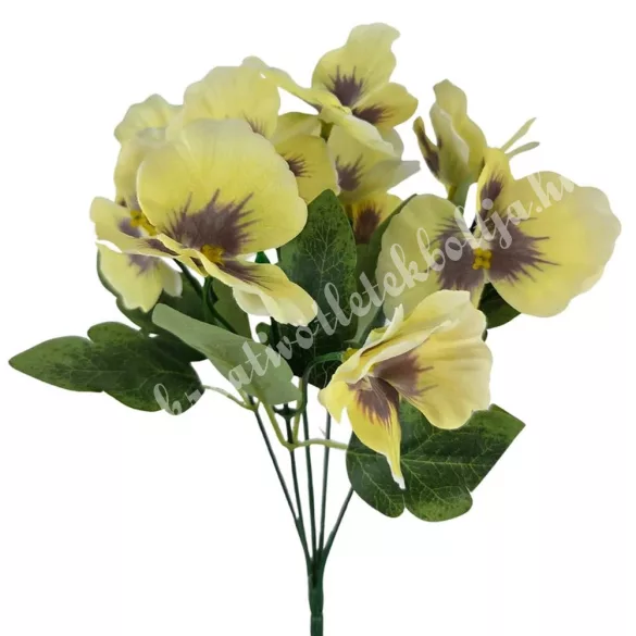 Árvácska csokor, sárga, 29 cm