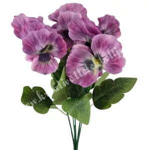 Árvácska csokor, lila, 29 cm
