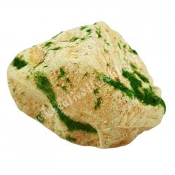 Kő mohával, mézbarna, 7-8 cm