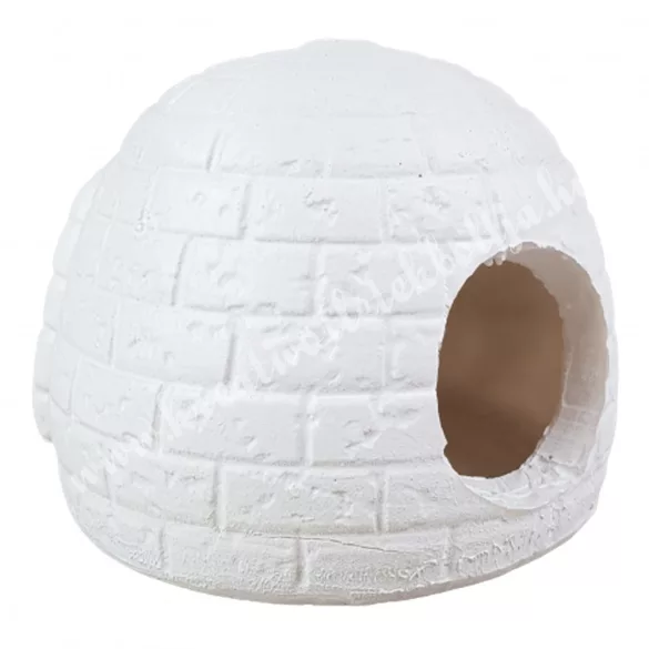 Polyresin iglu, 8,5x7 cm