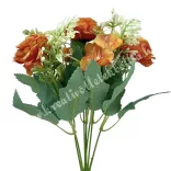 Vegyes csokor, narancs, 32 cm