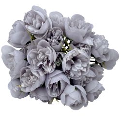 Boglárka csokor, halványlila, 29 cm