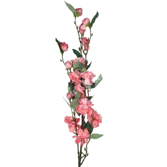 Cseresznyevirág ág, rózsaszín, 90 cm