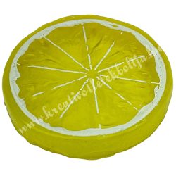 Műanyag citrom szelet, 5,2 cm