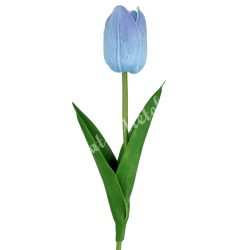 Gumi tulipán, lila-kék, 33 cm