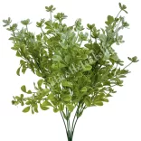 Zöld csokor virággal, 36 cm
