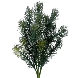 Fenyőcsokor, zöld, 37 cm