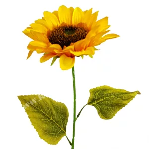 Napraforgó szál, sárga, 50 cm