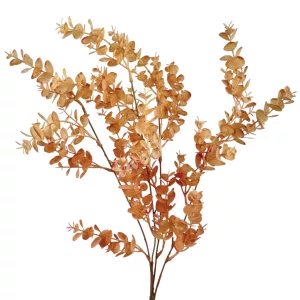 Eukaliptusz ág, narancs, 54 cm