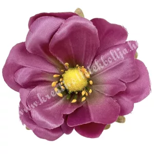 Szellőrózsa virágfej, mályva, 6 cm