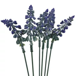Fürtös gyöngyike, lila, 27 cm